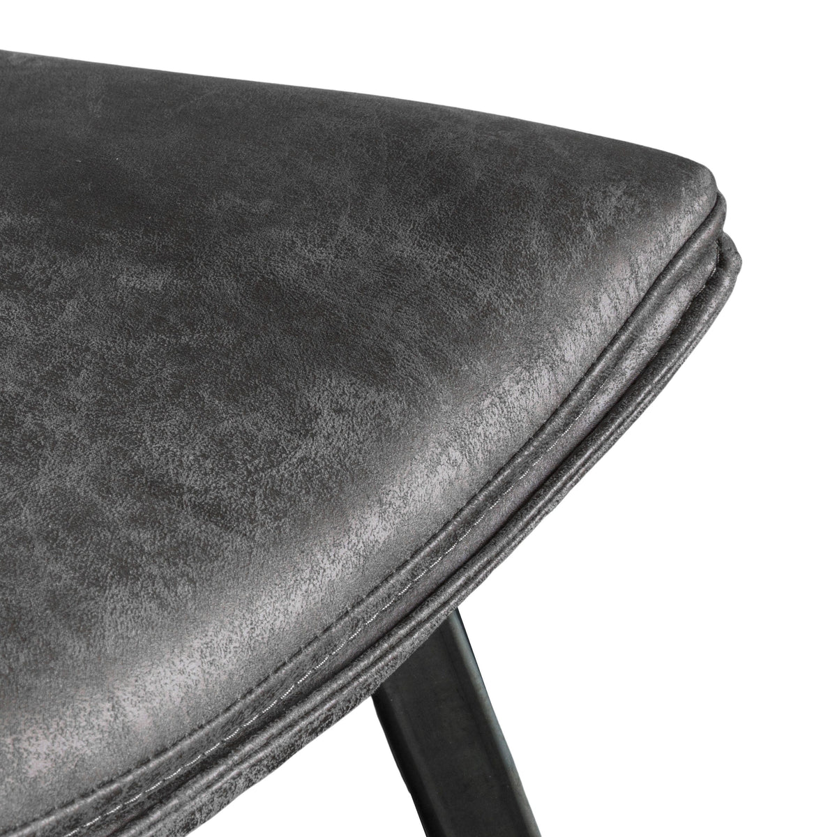 Chilcompton Chair Grey (2pk) W460 x D600 x H870mm.