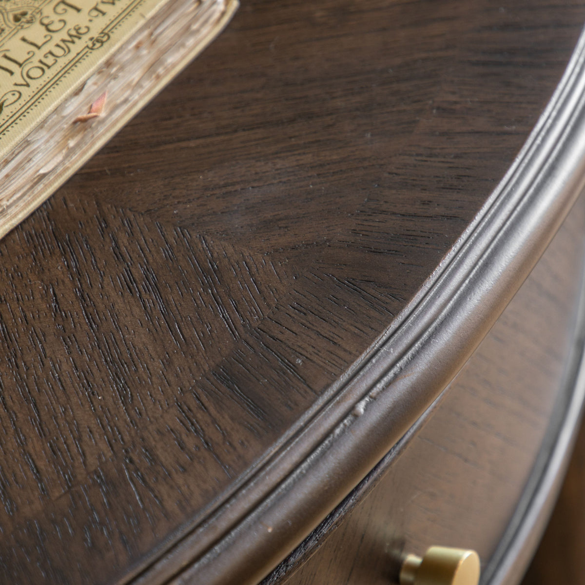 Dawley Demi Lune Table.