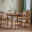 Bodhi Dining Eton Round Extending Dining Table Natural House of Isabella UK