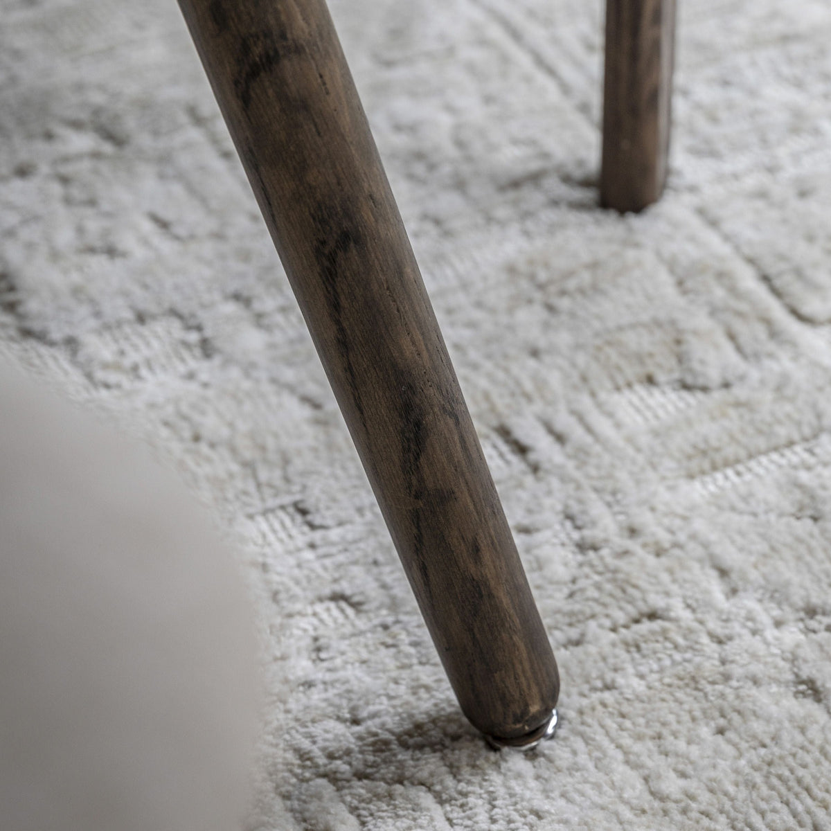 Hatfield Square Dining Table Smoked.