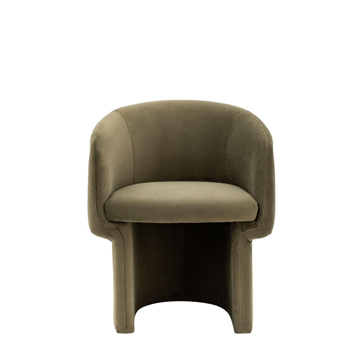 Holm Dining Chair Moss Green.