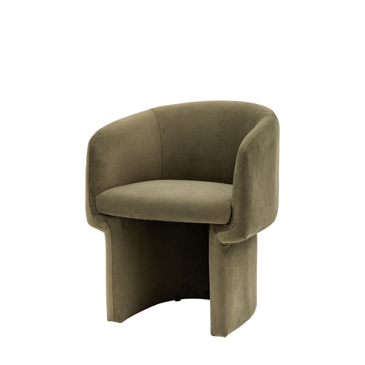 Holm Dining Chair Moss Green.