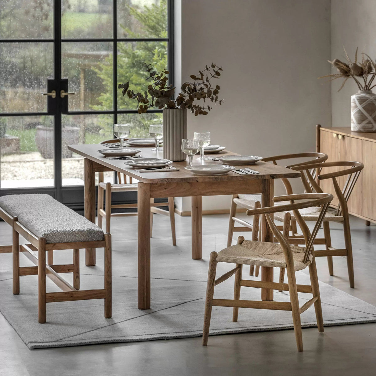 Meaver Dining Table 2000x900x760mm.