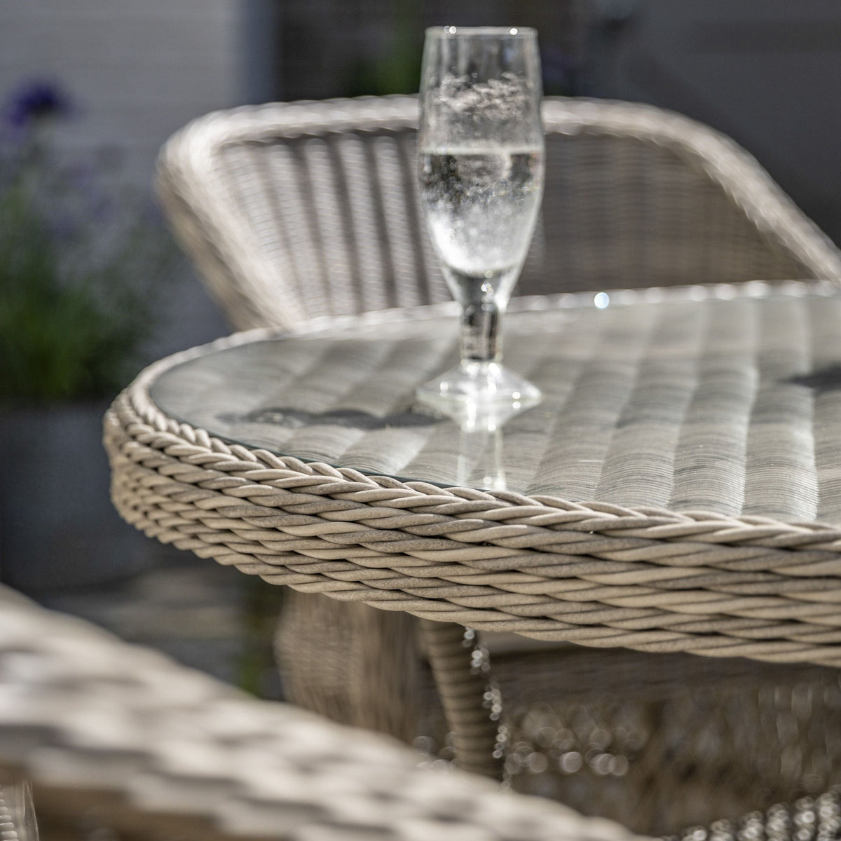 Menton 6 Seater Round Dining Set.