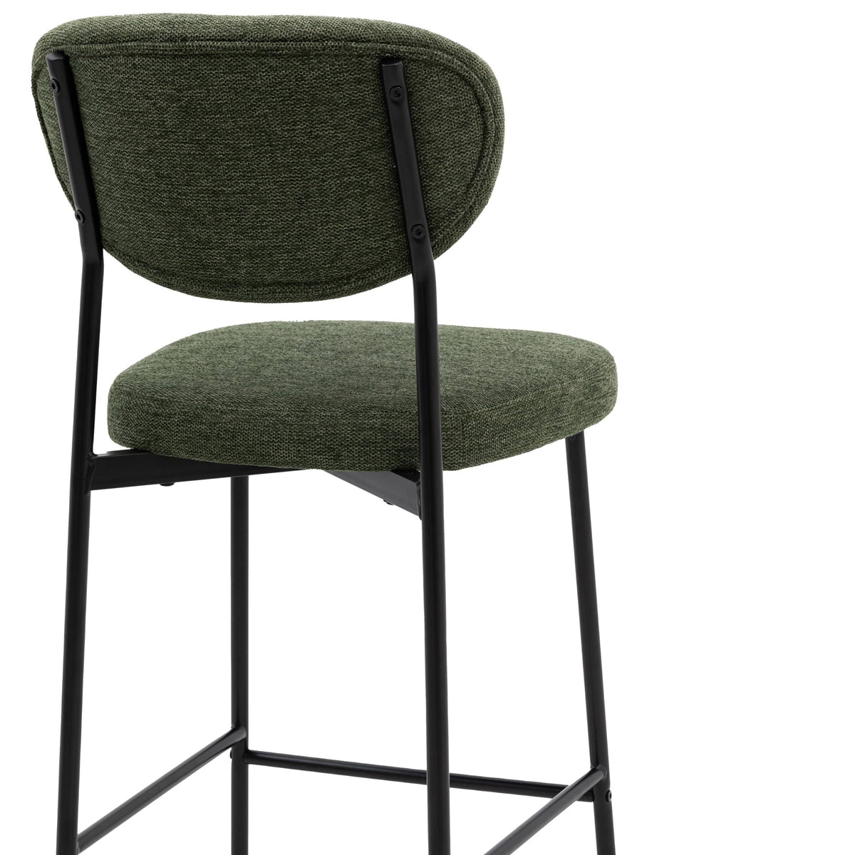 Bodhi Dining Moto Stool Green 2pk House of Isabella UK