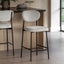 Bodhi Dining Moto Stool Natural 2pk House of Isabella UK