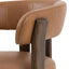 Bodhi Dining Onda Dining Chair Brown Leather House of Isabella UK