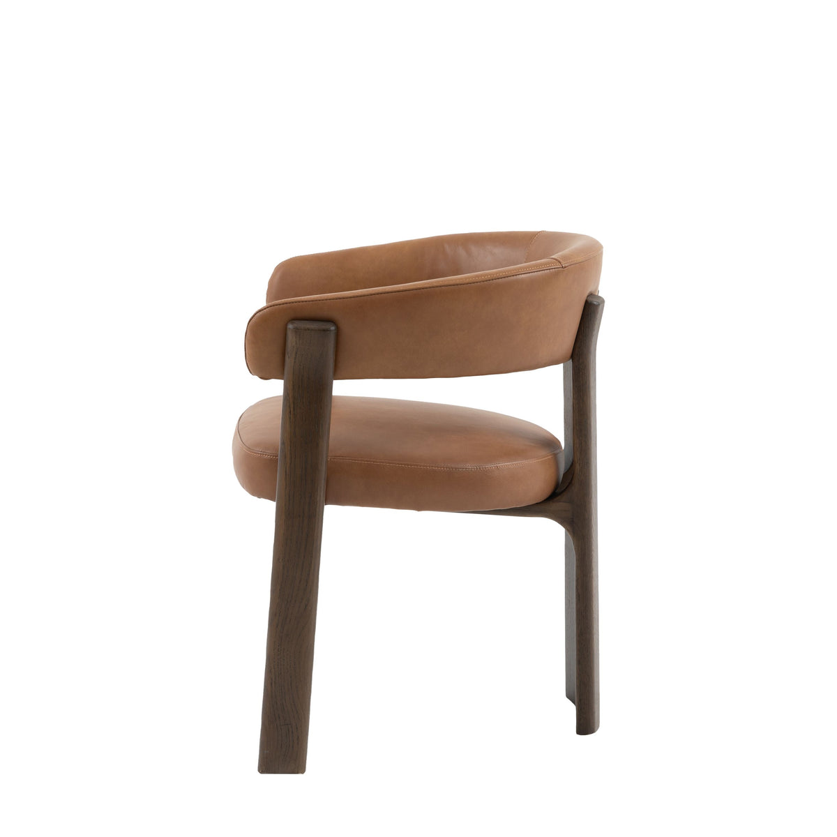 Bodhi Dining Onda Dining Chair Brown Leather House of Isabella UK