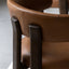 Bodhi Dining Onda Dining Chair Brown Leather House of Isabella UK
