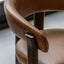 Bodhi Dining Onda Dining Chair Brown Leather House of Isabella UK