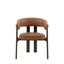 Bodhi Dining Onda Dining Chair Brown Leather House of Isabella UK