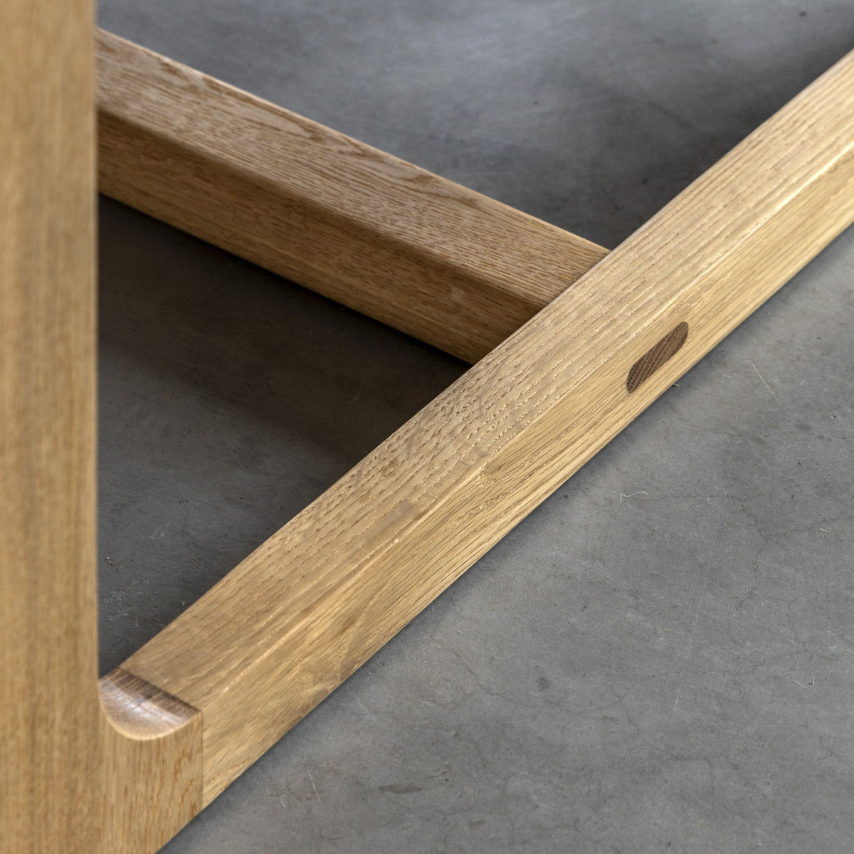 Payton Dining Table Natural 1800x950x750mm.