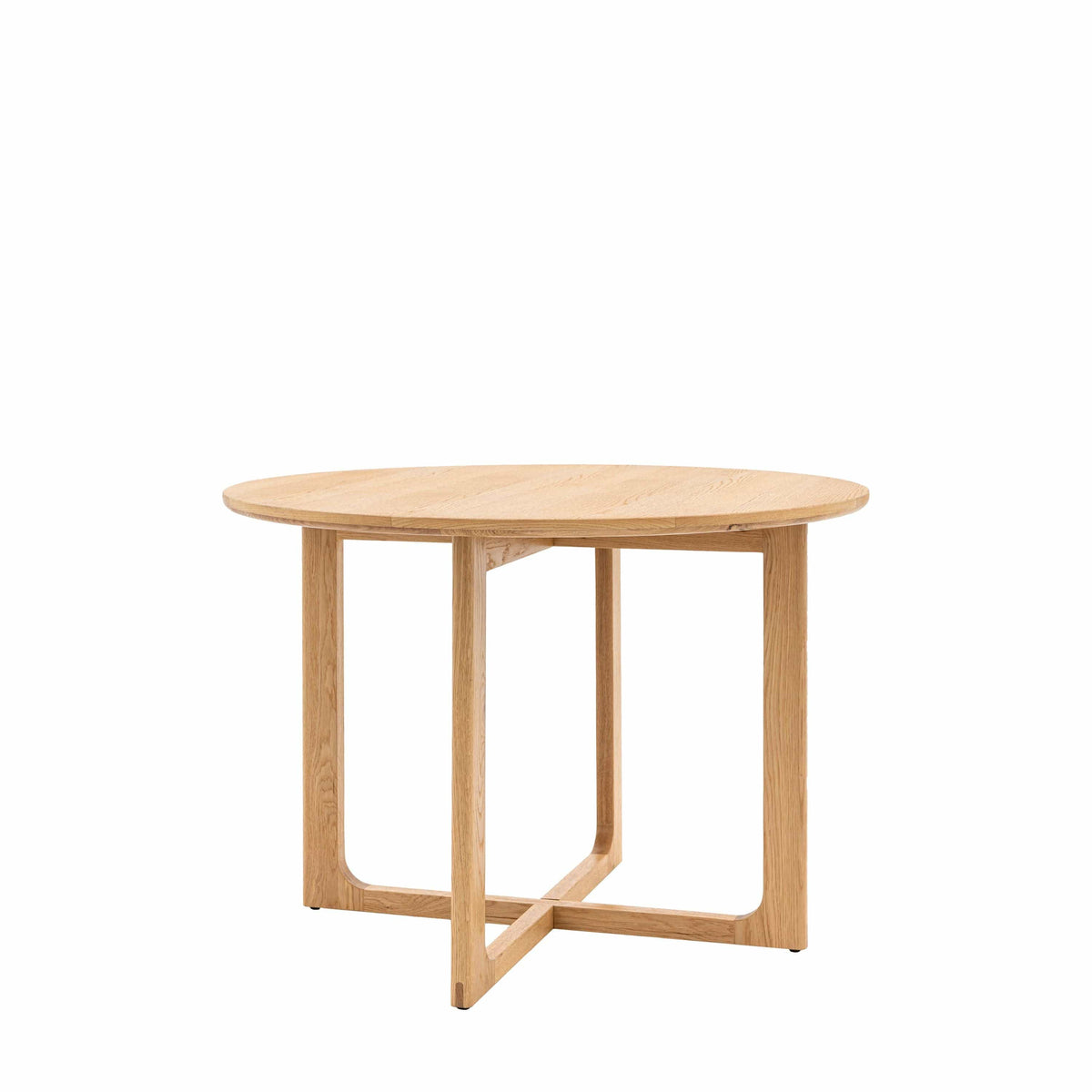 Payton Round Dining Table Natural 1100x1100x750mm.