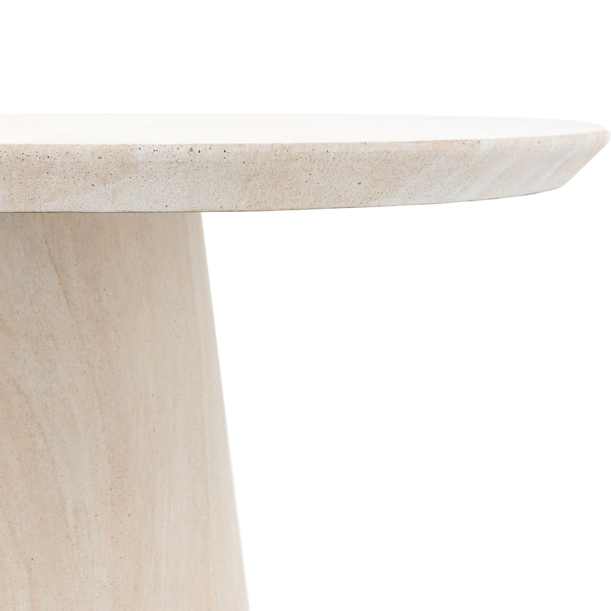 Bodhi Dining Pedra Oval Dining Table Travertine House of Isabella UK