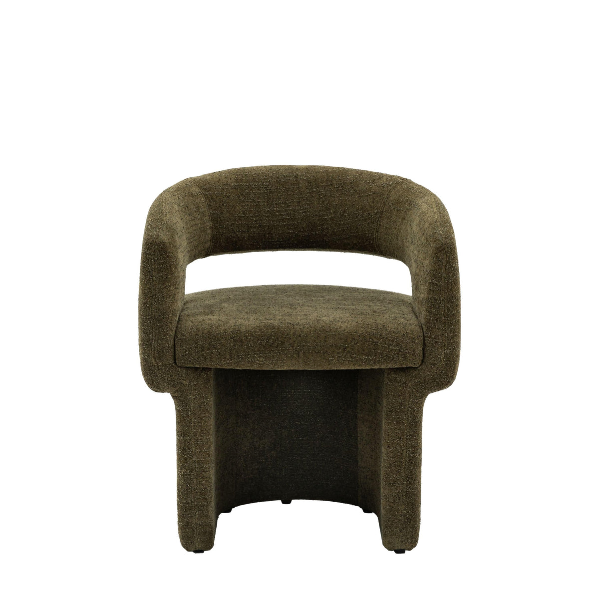 Bodhi Dining Poole Dining Chair Green Boucle House of Isabella UK