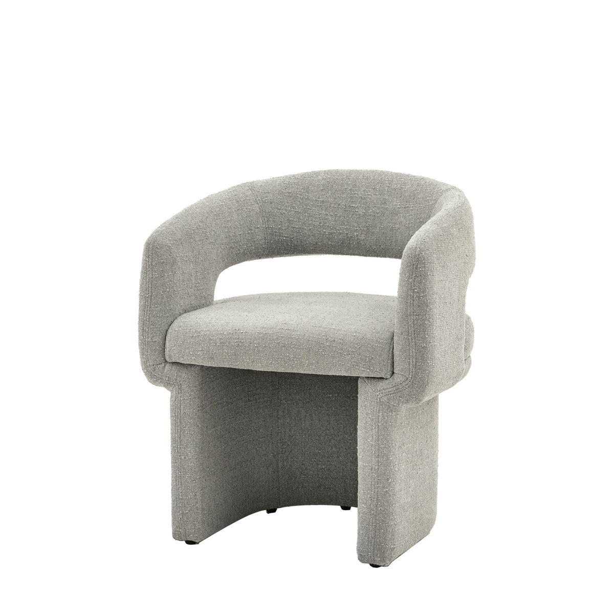 Bodhi Dining Poole Dining Chair Grey Boucle House of Isabella UK