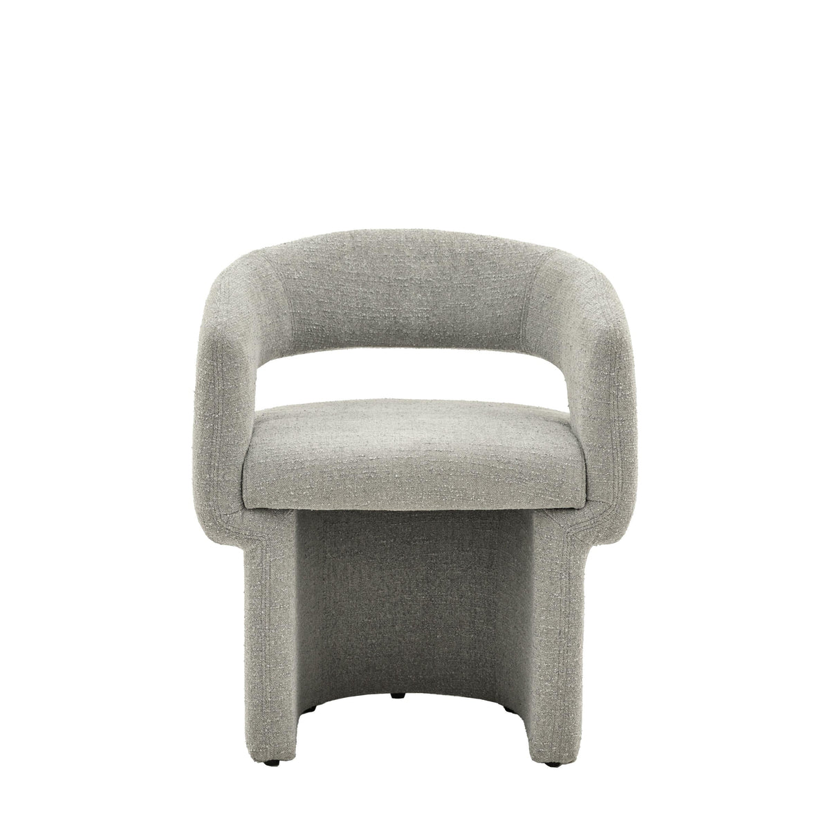 Bodhi Dining Poole Dining Chair Grey Boucle House of Isabella UK