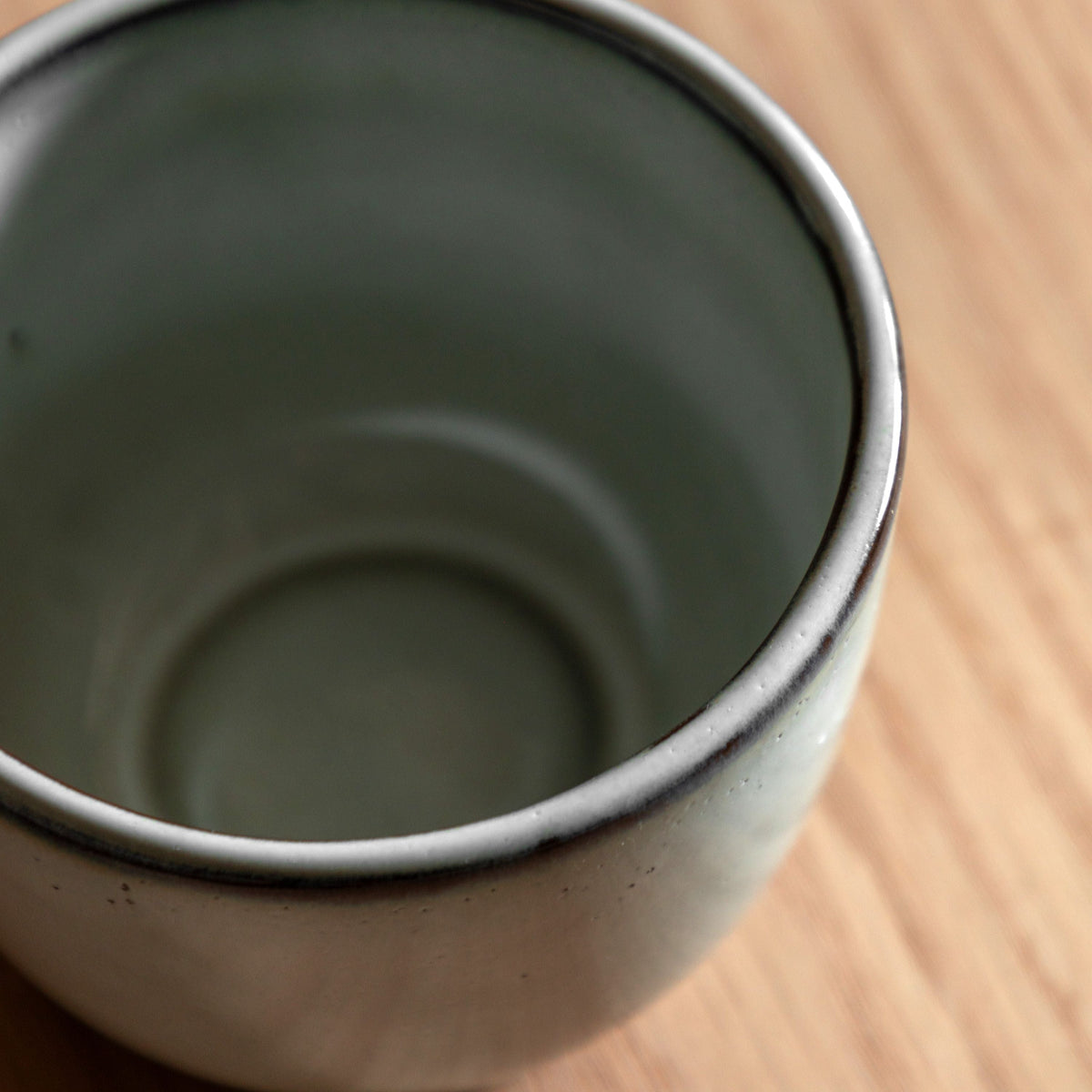 Bodhi Dining Reactive Glaze Mug Dove Grey 4pk House of Isabella UK