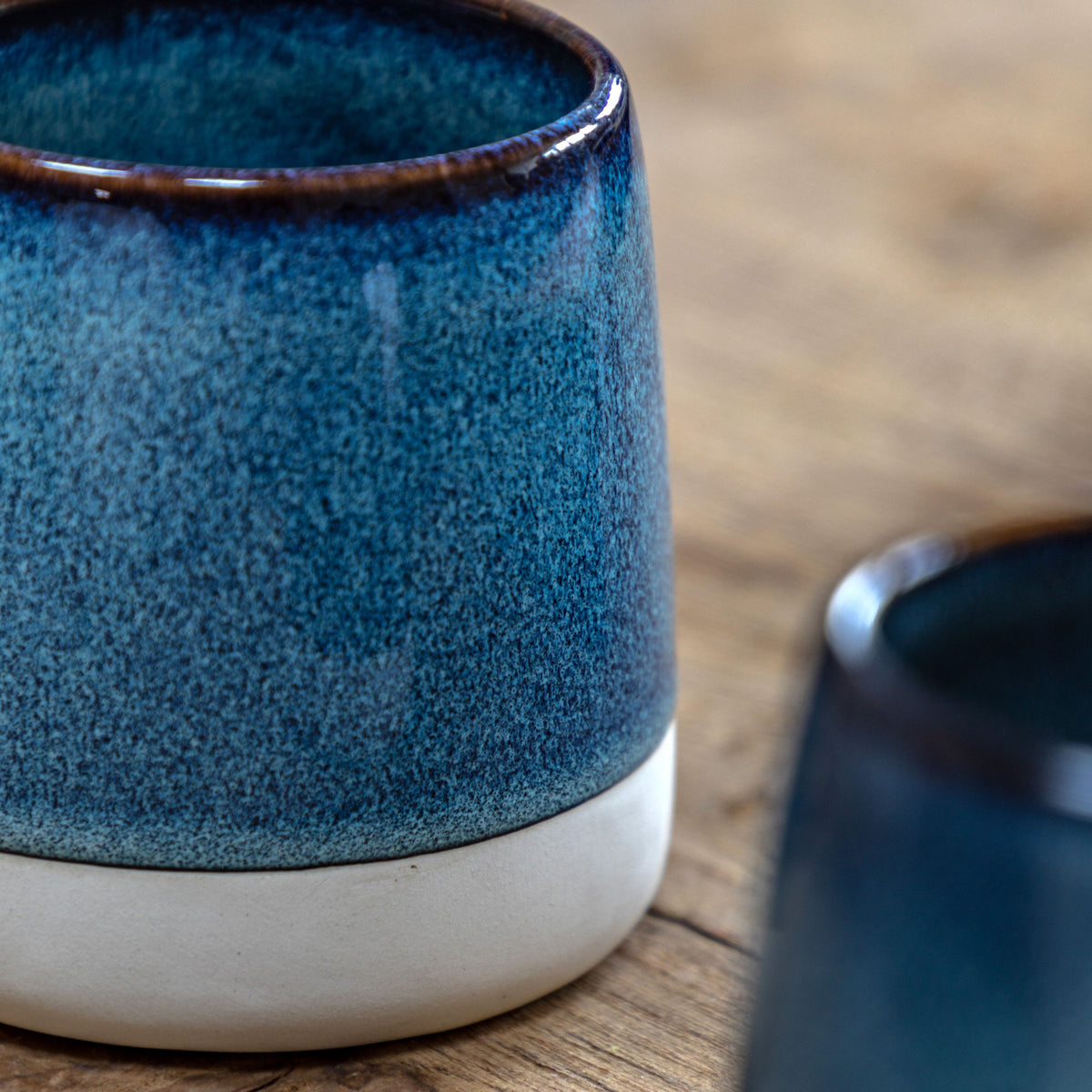 Bodhi Dining Reactive Glaze Mug Ink Blue 4pk House of Isabella UK