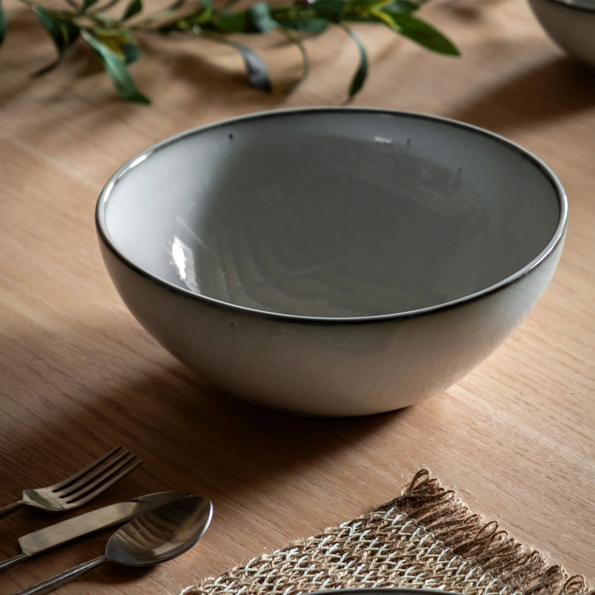 Bodhi Dining Reactive Glaze Pasta Bowl House of Isabella UK