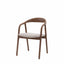 Bodhi Dining Realo Upholstered Dining Chair Walnut 2pk House of Isabella UK