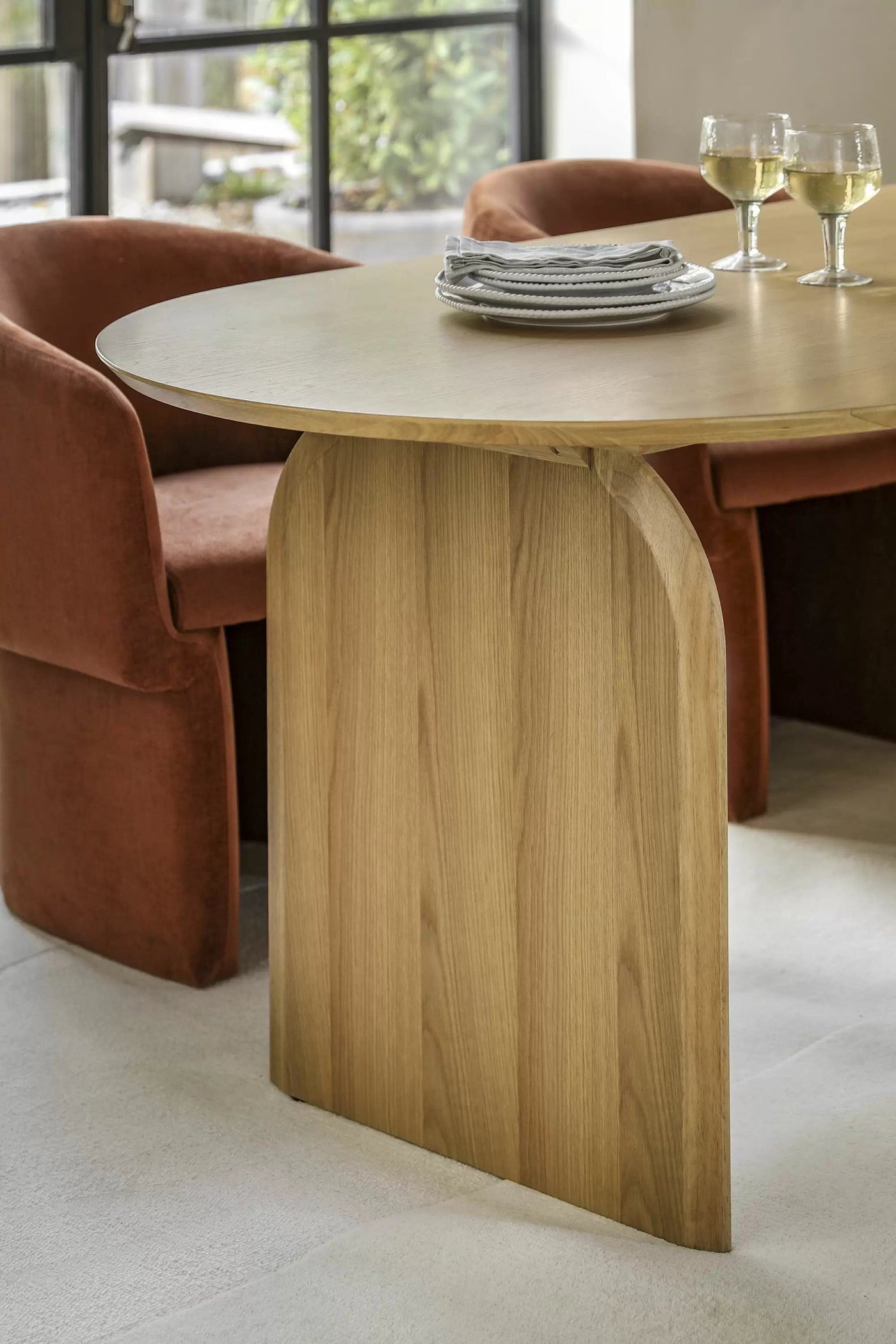 Bodhi Dining Salford Dining Table 2000x750x1000mm House of Isabella UK