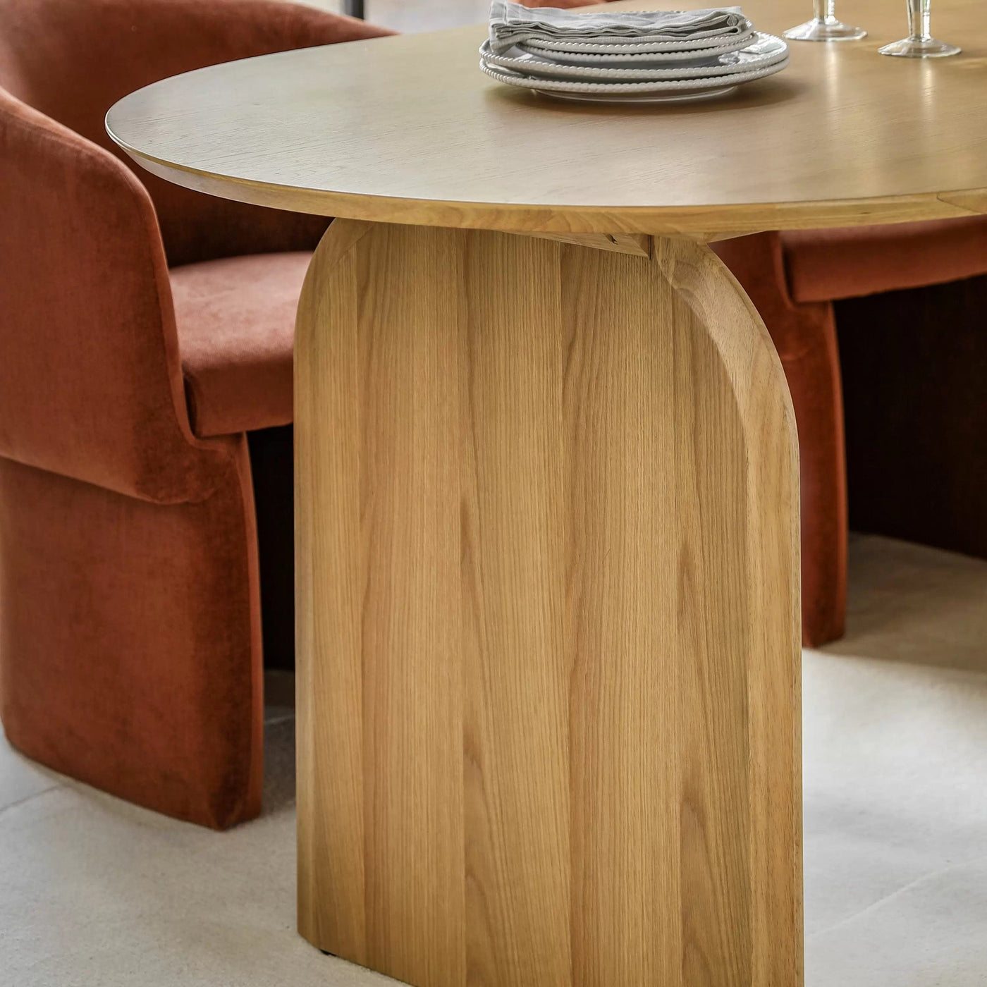 Bodhi Dining Salford Dining Table 2000x750x1000mm House of Isabella UK