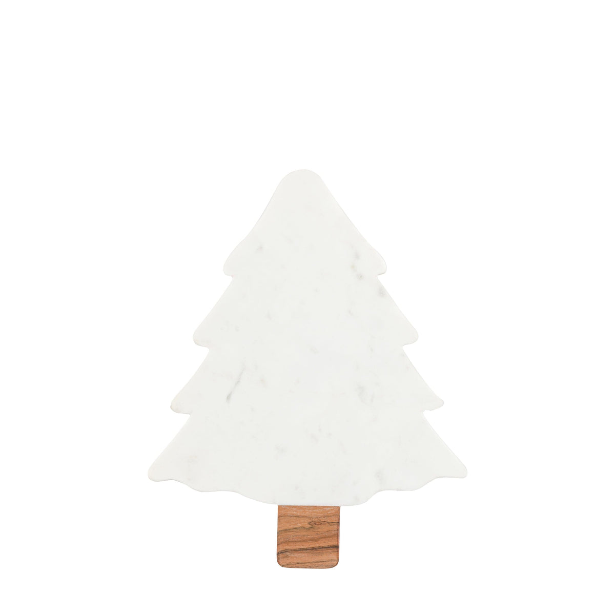 Bodhi Gifts & Hampers Christmas Tree Serving Platter Marble House of Isabella UK