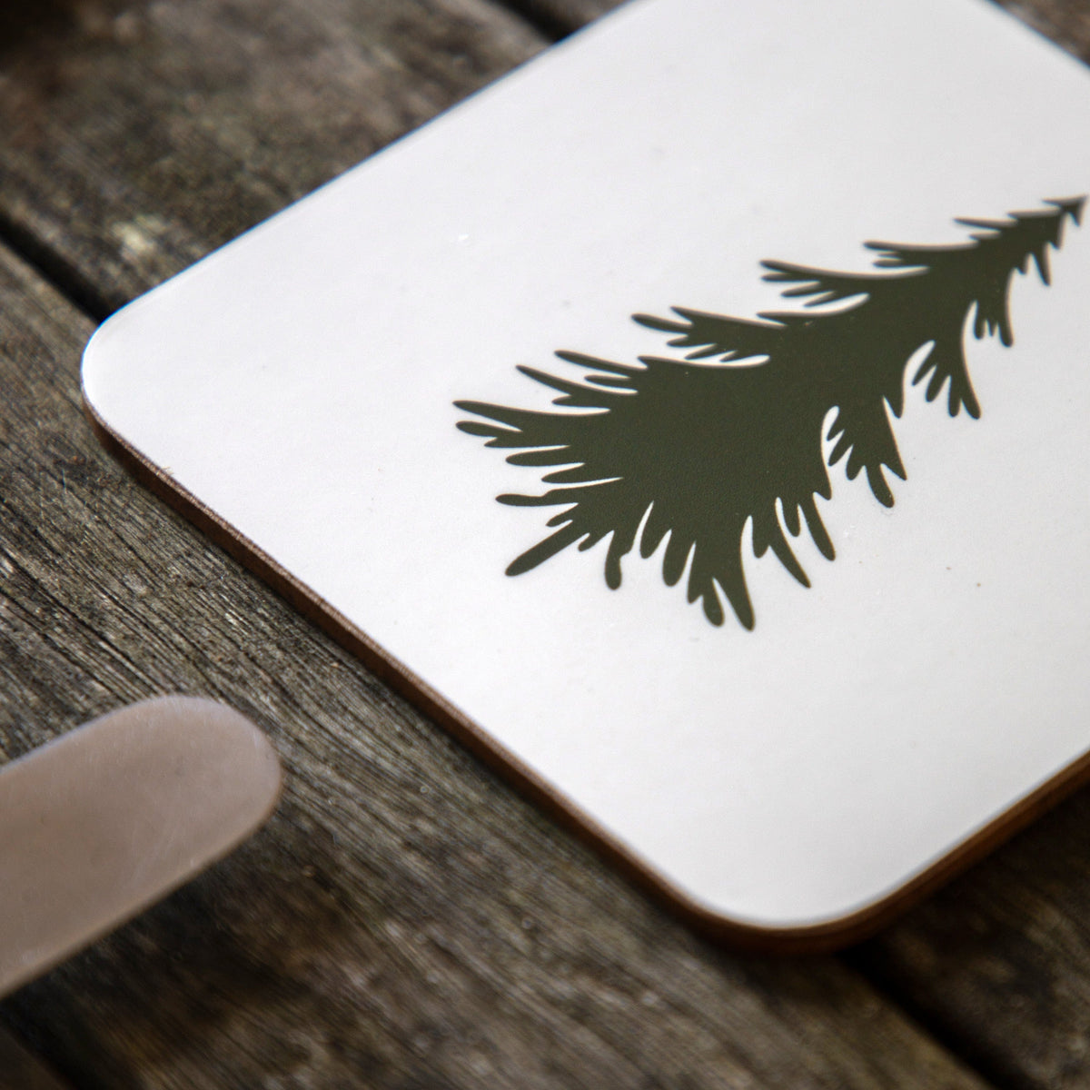 Bodhi Gifts & Hampers Woodland Trees Placemat and Coaster Set 4pk House of Isabella UK