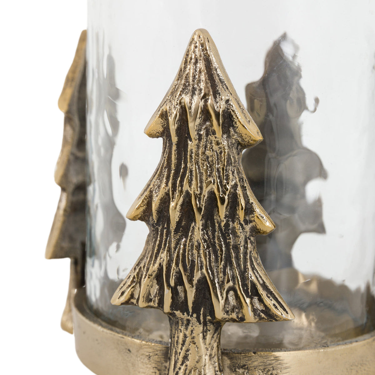 Bodhi Gifts & Hampers Xmas Tree Hurricane Antique Gold House of Isabella UK