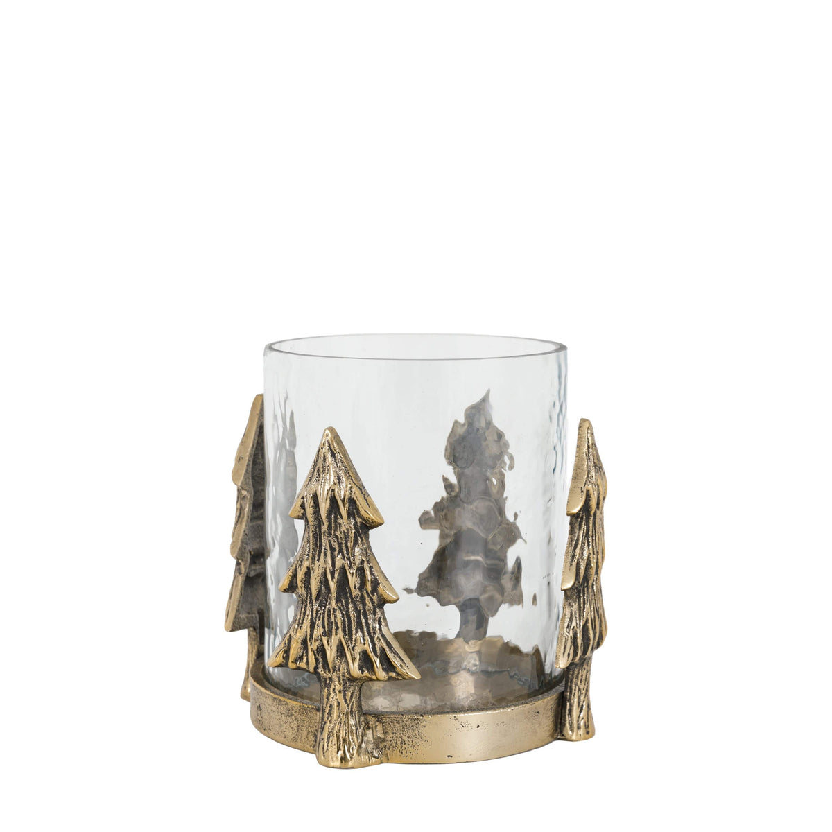 Bodhi Gifts & Hampers Xmas Tree Hurricane Antique Gold House of Isabella UK