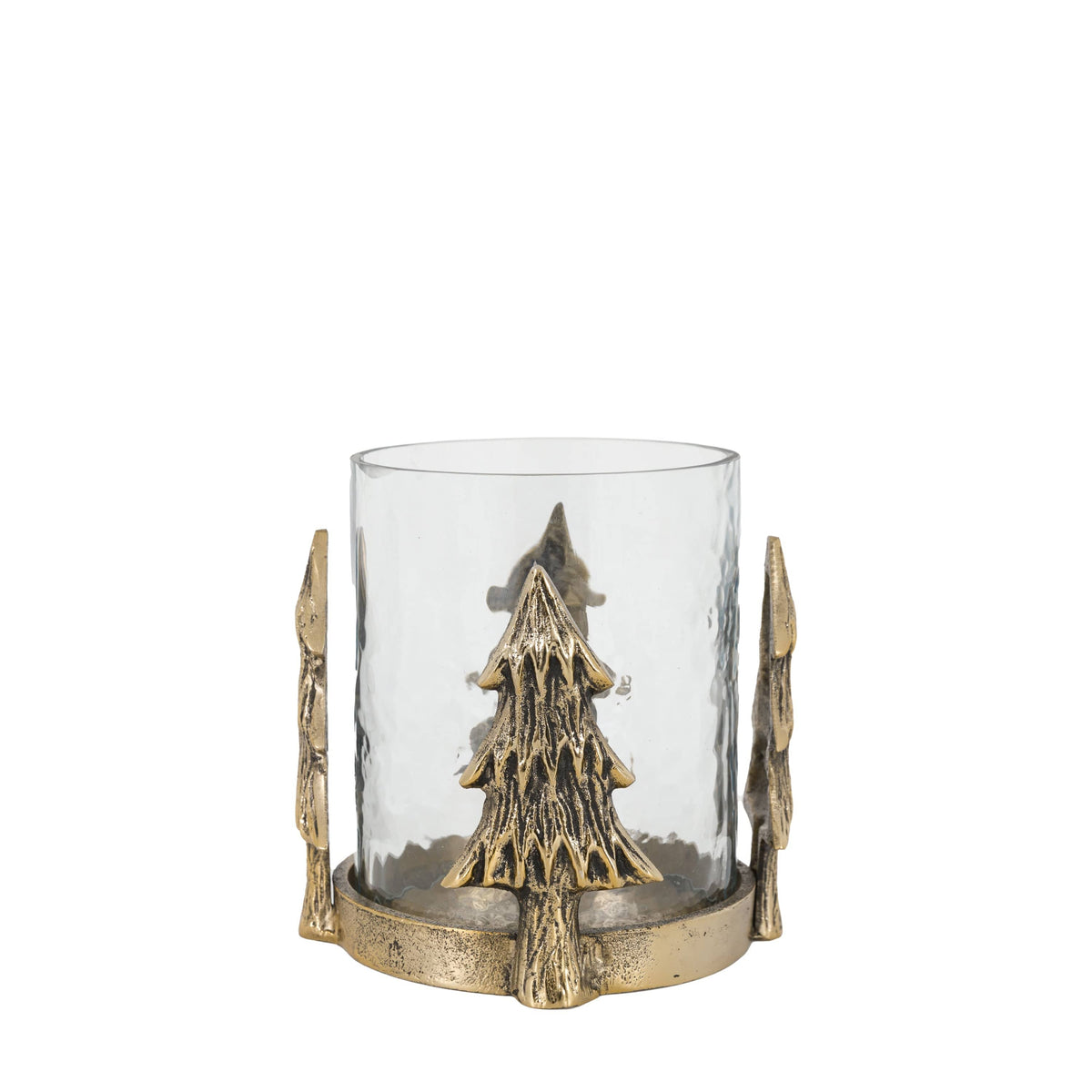 Bodhi Gifts & Hampers Xmas Tree Hurricane Antique Gold House of Isabella UK