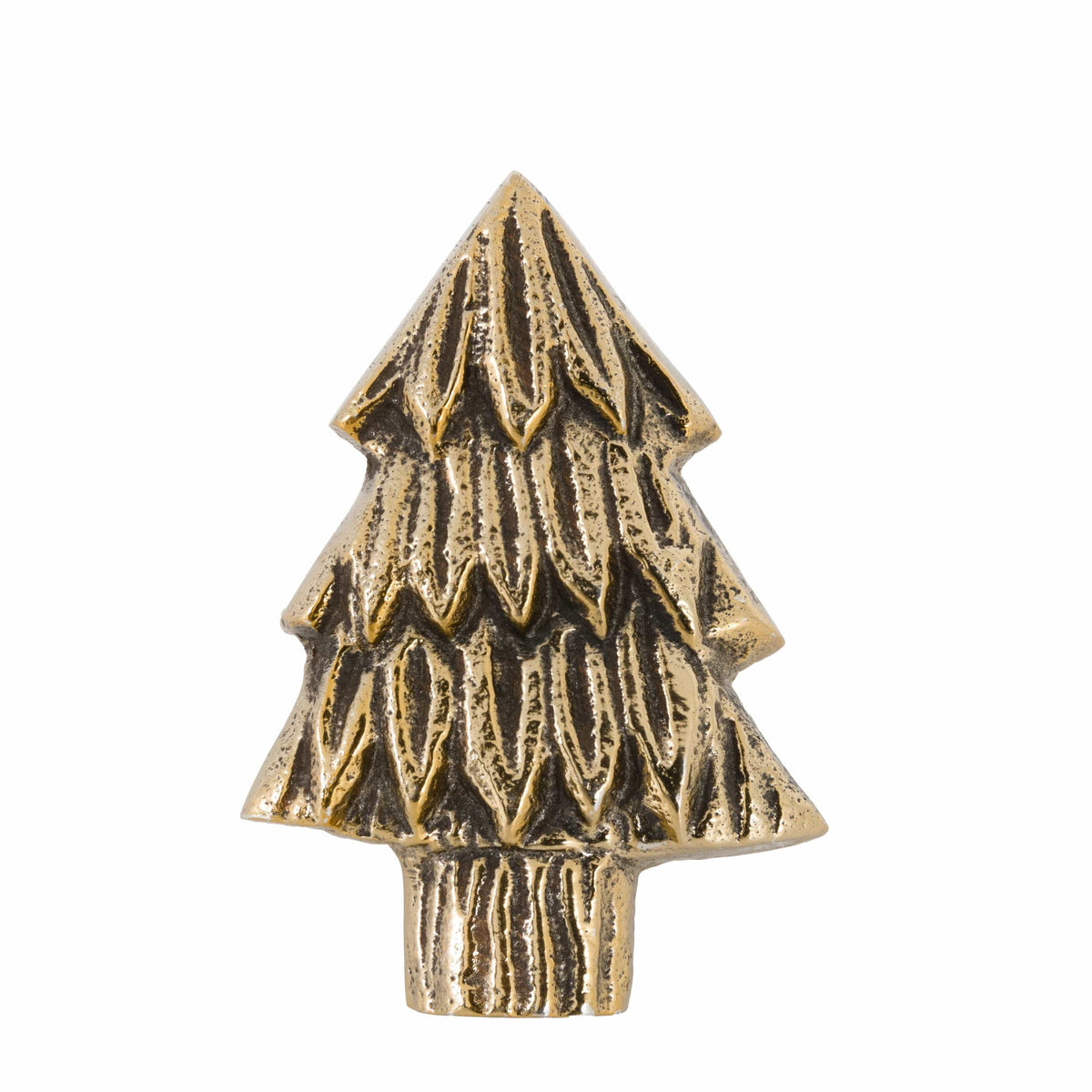 Bodhi Gifts & Hampers Xmas Tree Napkin Ring Gold 4pk House of Isabella UK