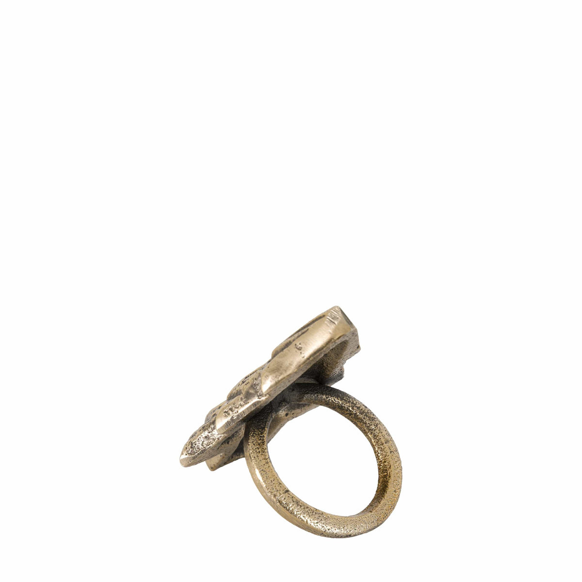 Bodhi Gifts & Hampers Xmas Tree Napkin Ring Gold 4pk House of Isabella UK