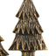Bodhi Gifts & Hampers Xmas Tree Tealight Holder Gold House of Isabella UK