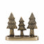 Bodhi Gifts & Hampers Xmas Tree Tealight Holder Gold House of Isabella UK