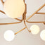 Bodhi Lighting Aaron 10 Pendant Light Brushed Aged Brass House of Isabella UK