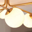 Bodhi Lighting Aaron Ceiling Light Brushed Aged Brass House of Isabella UK