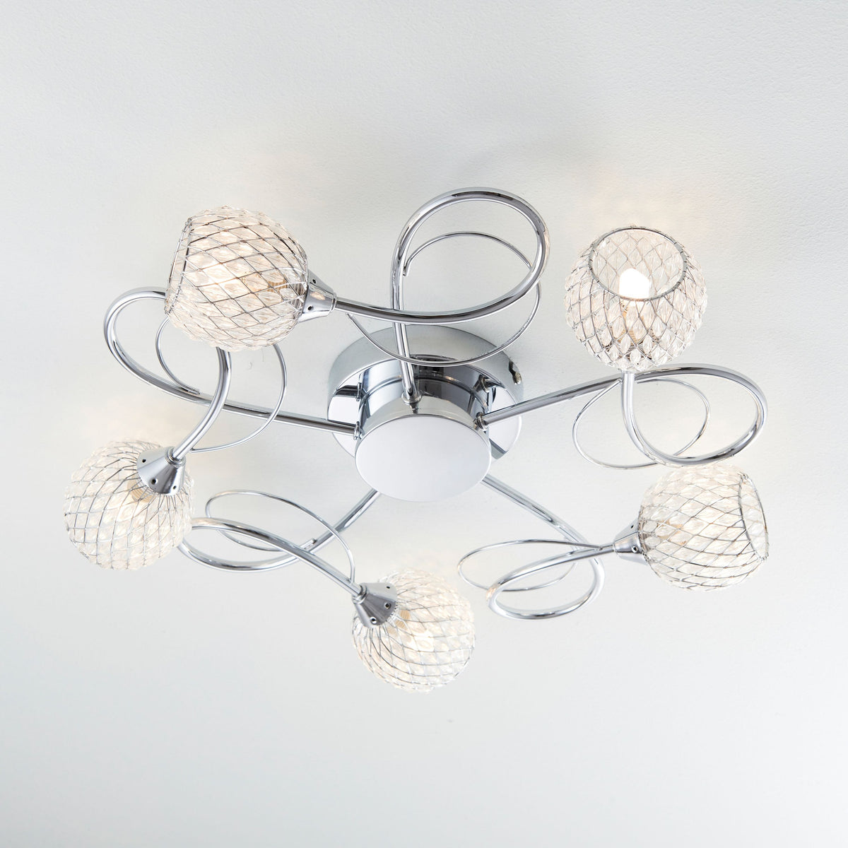 Aherne 5 Ceiling Lamp ChRoman.