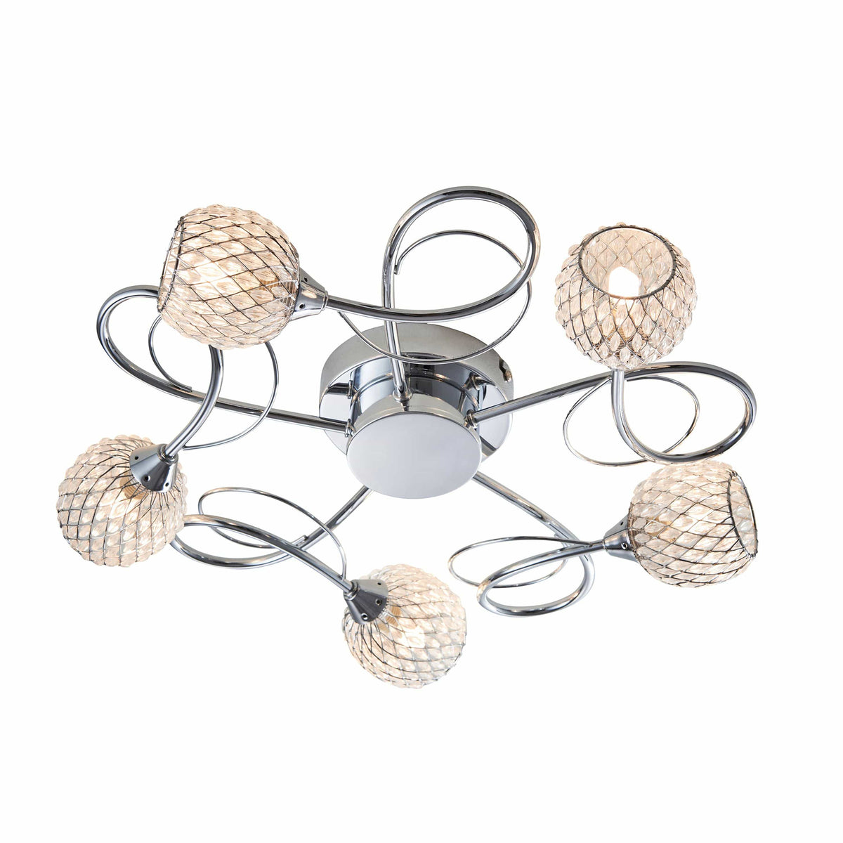 Aherne 5 Ceiling Lamp ChRoman.