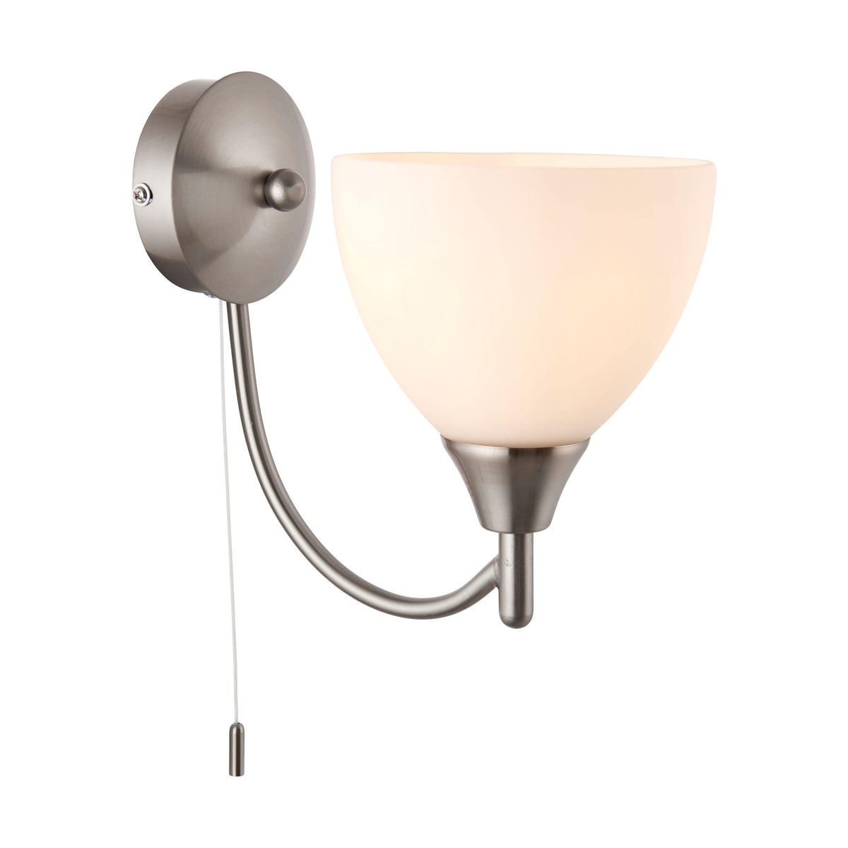 Amalveor 1 Wall Light Satin Chrome.