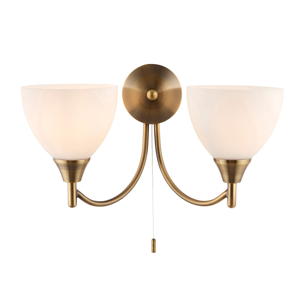 Amalveor 2 Wall Light Satin Chrome.