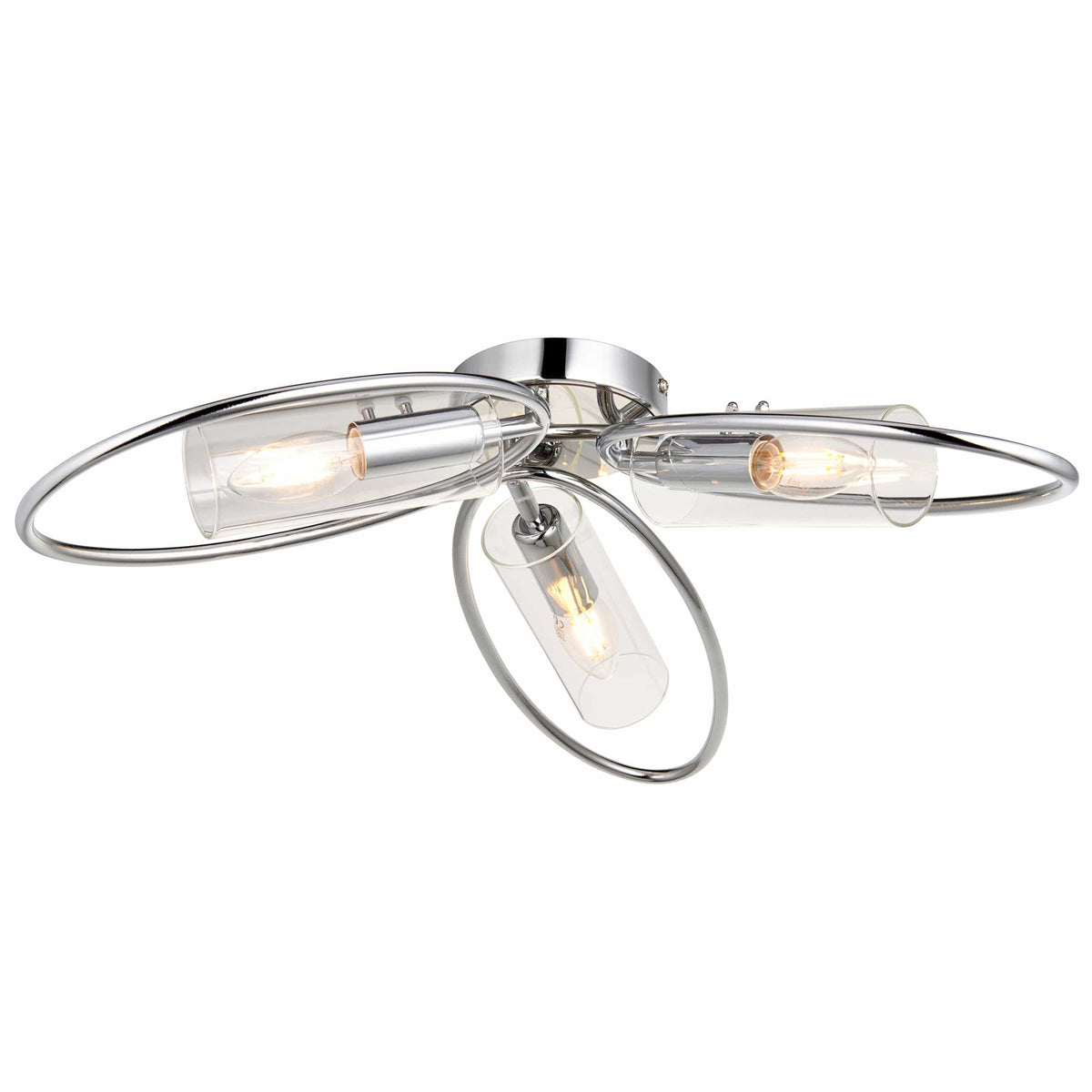 Ammanford Ceiling Light - Chrome.