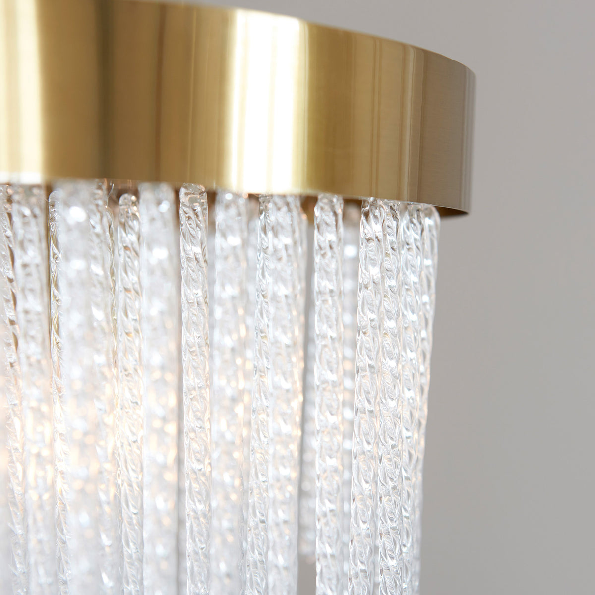Bodhi Lighting Anistoria 5 Pendant Light Brushed Aged Brass House of Isabella UK