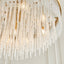 Bodhi Lighting Anistoria Grand 9 Pendant Light Brushed Aged Brass House of Isabella UK