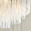 Bodhi Lighting Anistoria Grand 9 Pendant Light Brushed Aged Brass House of Isabella UK