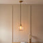 Bodhi Lighting Ashcroft 1 Pendant Light Brushed Aged Brass House of Isabella UK