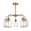 Bodhi Lighting Ashcroft 5 Pendant Light Brushed Aged Brass House of Isabella UK