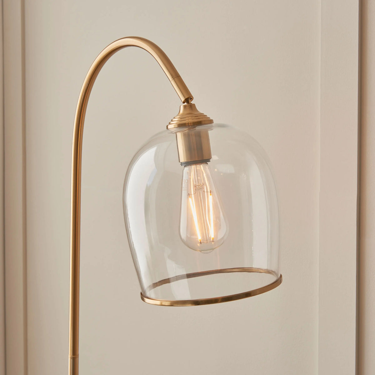 Bodhi Lighting Ashcroft Floor Light Brushed Aged Brass House of Isabella UK
