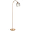 Bodhi Lighting Ashcroft Ribbed Floor Light Brushed Aged Brass House of Isabella UK